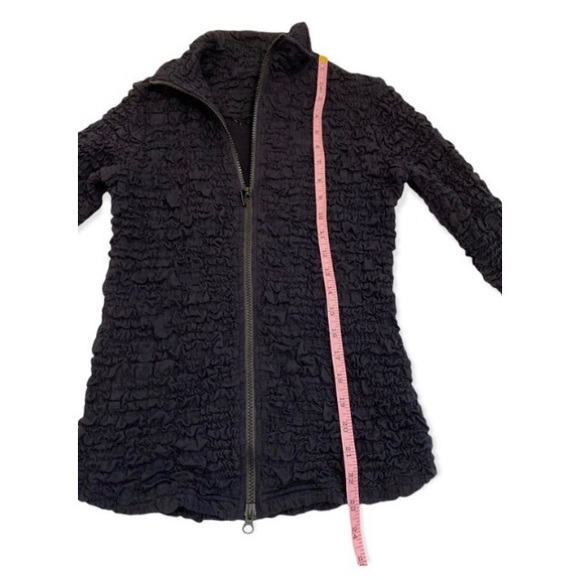 Sno Skins Black Textured 2 Way Zip Up Jacket, Size Small* (Please see below) - Picture 8 of 10